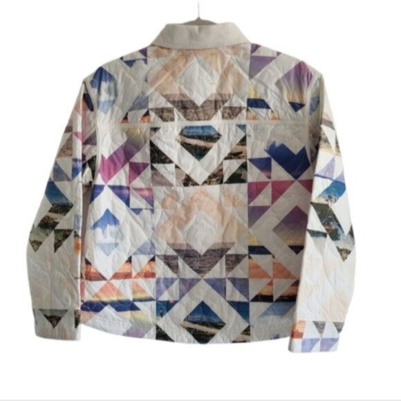 Kerri Rosenthal Quilted Beach Shacket Size XS - Picture 5 of 11